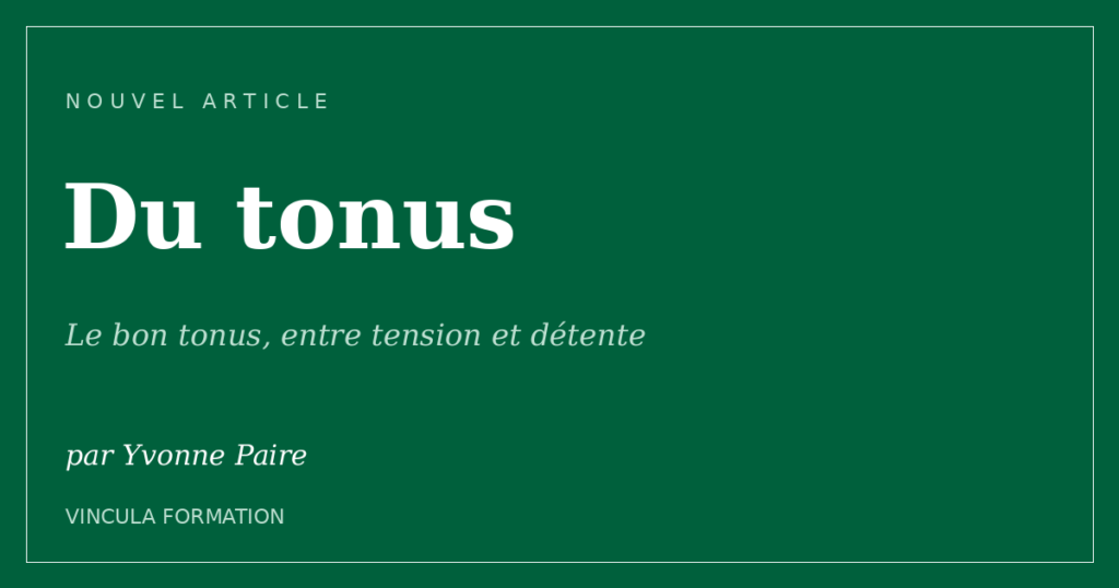 Cover du tonus